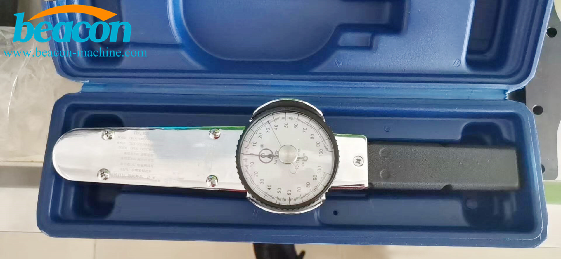 Инструмент для ремонта дизельных форсунок динамометрический ключ с указателем